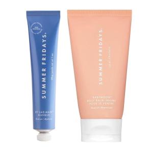 imageSummer Fridays Babymoon Belly Balm  Nourishing Balm for Stretch Marks ampamp Dry Skin 5 Fl Oz  Jet Lag Mask Mini  Hydrating Face Moisturizer 1 Oz  Mother Skincare Gift