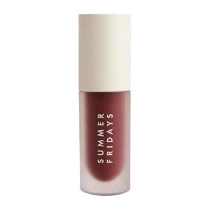 imageSummer Fridays Dream Lip Oil  Tinted Lip Oil with Moisturizing Sheer Coverage HighShine and Deep Hydration  NonSticky Formula for LongLasting Softness  Rosewood Nights 015 OzRosewood Nights