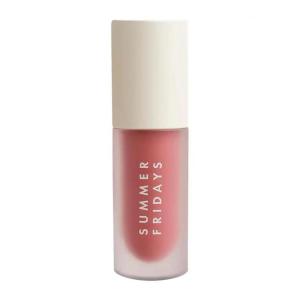 imageSummer Fridays Dream Lip Oil  Tinted Lip Oil with Moisturizing Sheer Coverage HighShine and Deep Hydration  NonSticky Formula for LongLasting Softness  Rosewood Nights 015 OzBlush Dreams