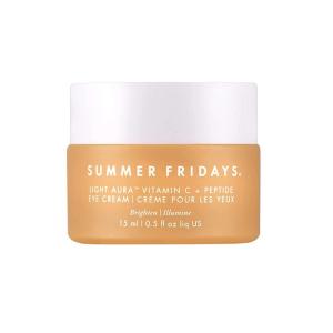 imageSummer Fridays Light Aura Vitamin C  Peptide Eye Cream  Brightening Eye Cream with an Illuminating and Hydrating Formula 05 Fl Oz05 Ounce Pack of 1