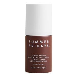 imageSummer Fridays Midnight Ritual Retinol Serum  Renewal Anti Aging Serum for Face Fine Lines ampamp Discoloration  Enriched with Jojoba Oil Hyaluronic Acid ampamp Niacinamide to Renew Skins Appearance 1 oz