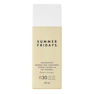 imageSummer Fridays ShadeDrops Broad Spectrum SPF 30 Mineral Milk Face Sunscreen with Zinc Oxide  Lightweight Moisturizing Formula with a Soft Natural Finish 17 Fl Oz