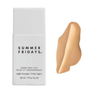 imageSummer Fridays Sheer Skin Tint  Tinted Moisturizer with Hyaluronic Acid  Helps Diminish Uneven Skin Tone  Sheer to Light Coverage  Shade 25  Light with Cool Peach Undertones 1 Fl OzShade 04  LightMedium with Neutral Olive Undertones