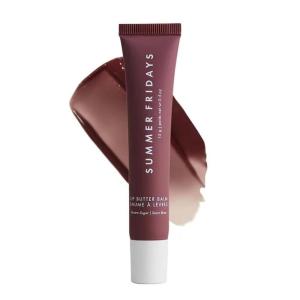 imageSummer Fridays Tinted Lip Butter Balm  Conditioning Vegan Lip Balm for Instant Moisture Shine ampamp Hydration  Softening ampamp Soothing Skincare  Sweet Mint 5 OzBrown Sugar