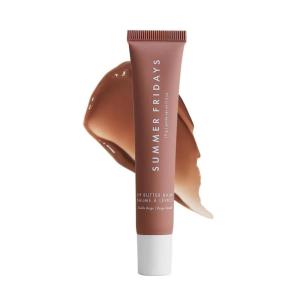 imageSummer Fridays Tinted Lip Butter Balm  Conditioning Vegan Lip Balm for Instant Moisture Shine ampamp Hydration  Softening ampamp Soothing Skincare  Sweet Mint 5 OzVanilla Beige