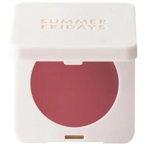 imageSummer Fridays Blush Butter Balm  SkincareInfused Hydrating Cream Blush with Hyaluronic Acid Ceramides ampamp Shea Butter for a Dewy Flush of Color  Cheek and Lip Tint  Sweet Ros 014 OzDusty Rose