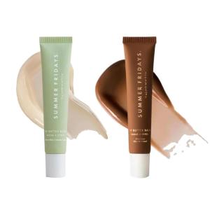 imageSummer Fridays Lip Butter Balm Duo  Hot Cocoa 5 oz ampamp Sweet Mint 5 oz  Vegan Lip Care for Moisture Shine and Conditioning Hydration