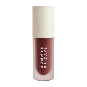 imageSummer Fridays Dream Lip Oil for Moisturizing Sheer Coverage HighShine Tint and Deep Hydration  Rosewood Nights 015 Oz