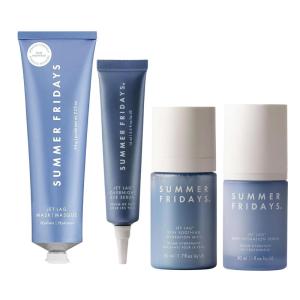 image:imageSummer Fridays Jet Lag Collection  Jet Lag Mask 225 Oz Jet Lag Overnight Eye Serum 05 Oz Jet Lag Deep Hydration Serum 1 Oz Jet Lag Skin Soothing Hydration Mist 17 Fl Oz