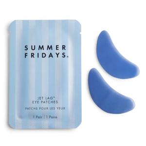 image:imageSummer Fridays Jet Lag Hydrating Eye Patches  Depuffing Hydrogel Under Eye Masks with Hyaluronic Acid Caffeine  Peptides  Soothing  Refreshing AtHome  Travel Skin Care 15 Pairs6 Count Pack of 1