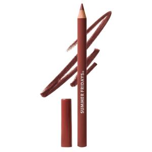 image:imageSummer Fridays SoftLine Lip Liner Pencil  Creamy LongLasting Matte Lip Pencil for Sculpted Definition  Skin Care Infused Makeup with Hyaluronic Filling Spheres  Jojoba Oil  Espresso 102 gPecan