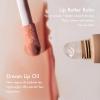 image:imageSummer Fridays Dream Lip Oil Set  High Shine NonSticky Skin Care Infused Tinted Lip Gloss Oil with Hydrating Vitamin E  Includes Rosewoods Nights Pink Cloud Soft Mauve  Blush Dreams 4 ctBare Sand