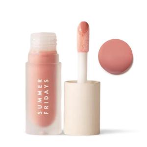 image:imageSummer Fridays Dream Lip Oil Set  High Shine NonSticky Skin Care Infused Tinted Lip Gloss Oil with Hydrating Vitamin E  Includes Rosewoods Nights Pink Cloud Soft Mauve  Blush Dreams 4 ctBare Sand