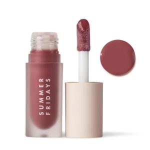 image:imageSummer Fridays Dream Lip Oil Set  High Shine NonSticky Skin Care Infused Tinted Lip Gloss Oil with Hydrating Vitamin E  Includes Rosewoods Nights Pink Cloud Soft Mauve  Blush Dreams 4 ctSoft Mauve