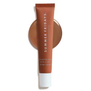 image:imageSummer Fridays Lip Butter Balm Summer Fruit Trio  Tinted Hydrating Lip Balm for Instant Moisture  Glassy Shine  Vegan Skincare Makeup with Shea Butter  Set Includes Pink Guava Poppy  CherryIced Coffee