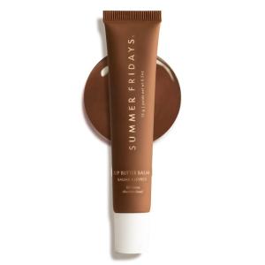 image:imageSummer Fridays Lip Butter Balm Summer Fruit Trio  Tinted Hydrating Lip Balm for Instant Moisture  Glassy Shine  Vegan Skincare Makeup with Shea Butter  Set Includes Pink Guava Poppy  CherryHot Cocoa