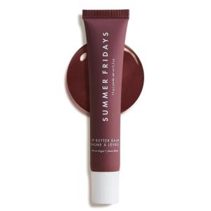 image:imageSummer Fridays Lip Butter Balm Summer Fruit Trio  Tinted Hydrating Lip Balm for Instant Moisture  Glassy Shine  Vegan Skincare Makeup with Shea Butter  Set Includes Pink Guava Poppy  CherryBrown Sugar