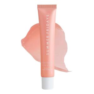 image:imageSummer Fridays Lip Butter Balm Summer Fruit Trio  Tinted Hydrating Lip Balm for Instant Moisture  Glassy Shine  Vegan Skincare Makeup with Shea Butter  Set Includes Pink Guava Poppy  CherryBirthday Cake